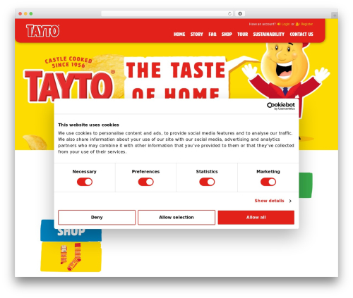 WordPress theme OceanWP - tayto.com