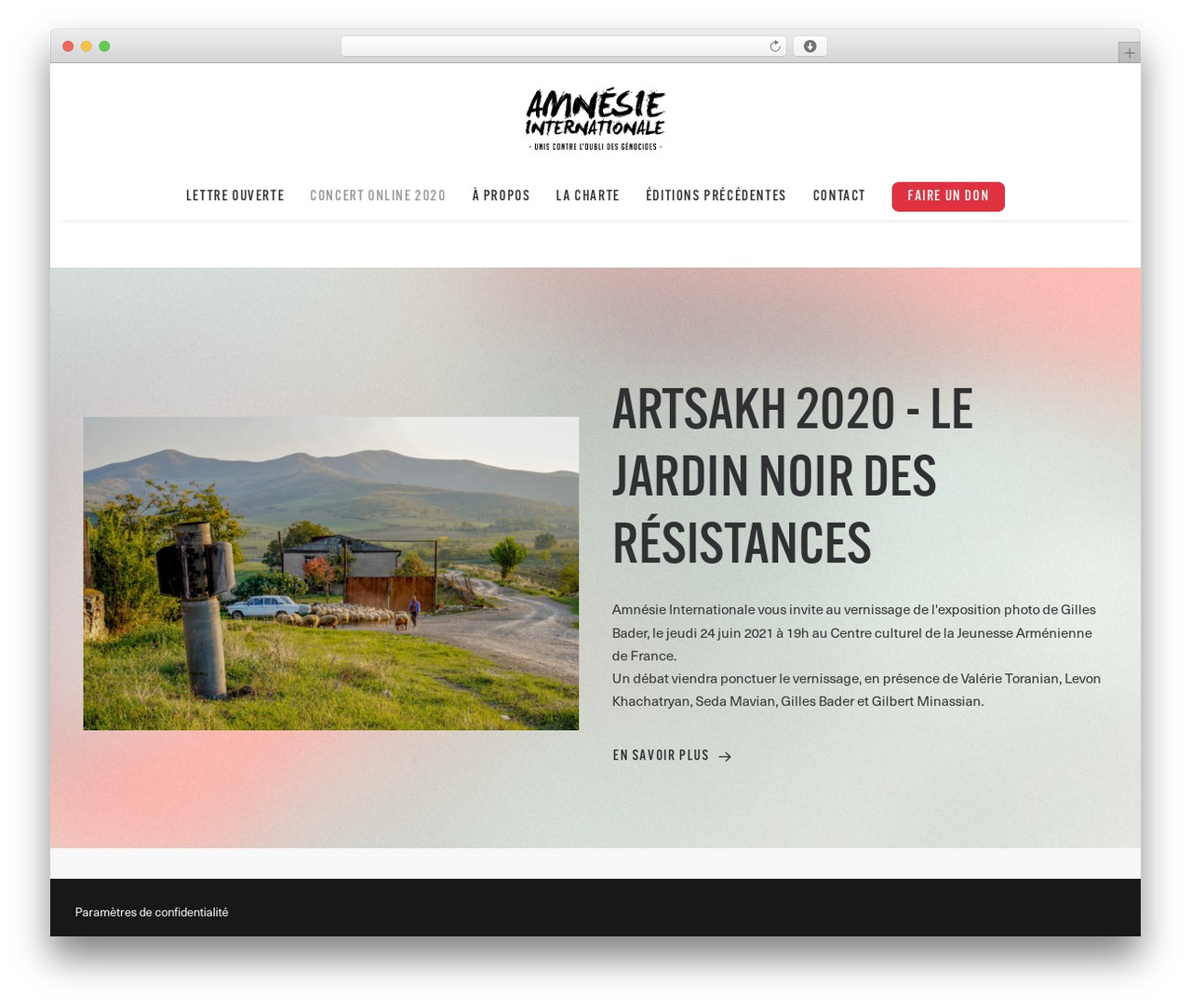 WordPress theme Uncode - amnesieinternationale.com WordPress theme Uncode - amnesieinternationale.com
