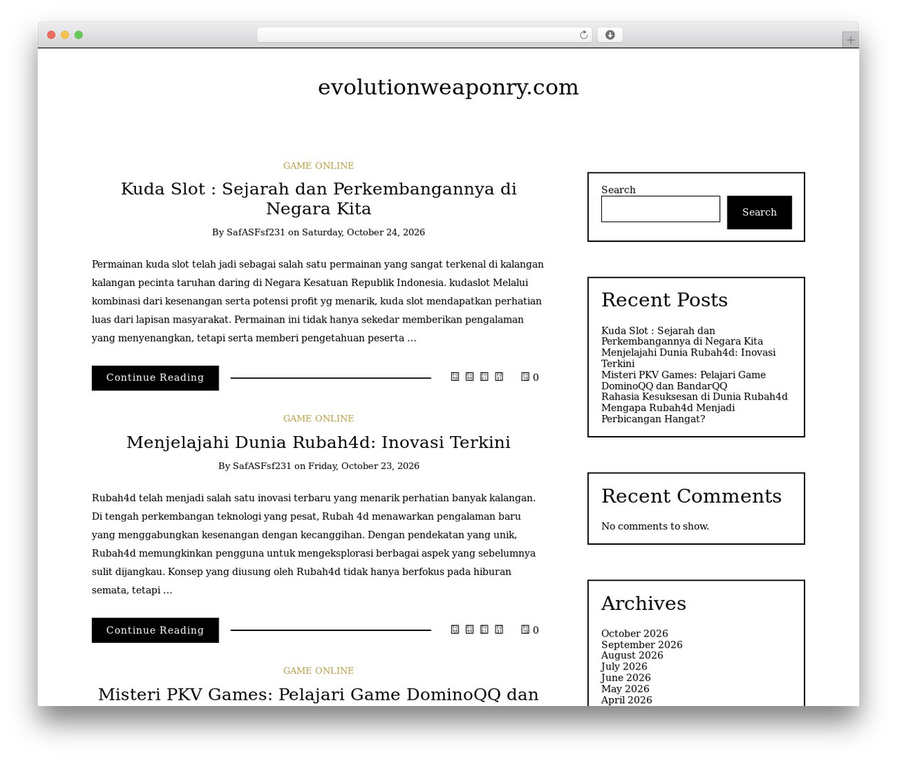 Writee theme WordPress - evolutionweaponry.com Writee theme WordPress - evolutionweaponry.com