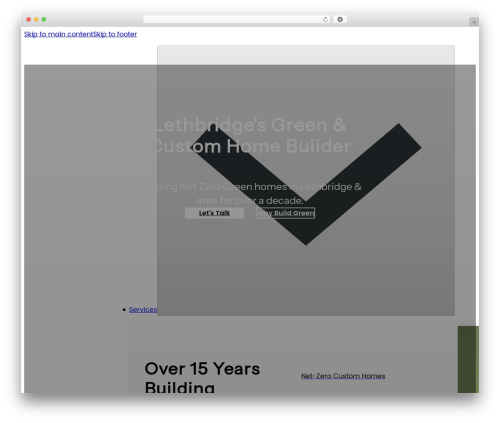 Bricks WordPress theme - greenerhomes.ca