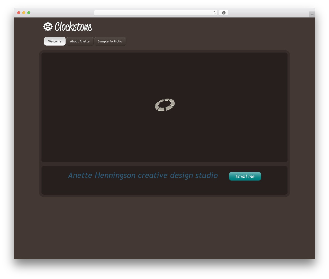 Clockstone WordPress theme - anetteh.net