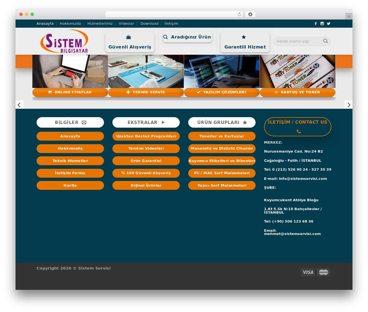 Developer WordPress theme - sistemservisi.com Developer WordPress theme - sistemservisi.com