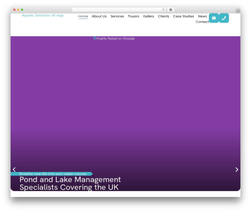Hello Elementor WordPress theme design - aquatic-solutions.co.uk