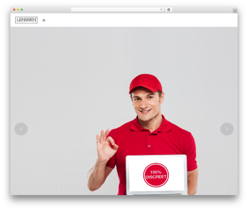 Massive Dynamic WordPress theme - lenssen-consulting.com