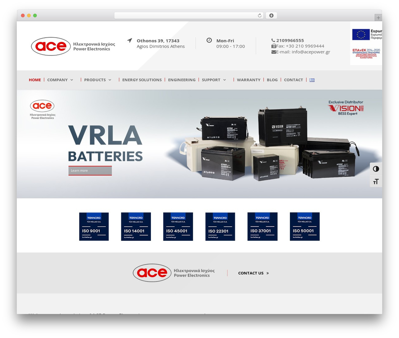 Mega Project WordPress theme - acepower.gr Mega Project WordPress theme - acepower.gr