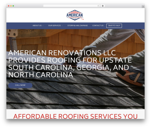 Reach Local WordPress theme design - americanrenovationssc.com