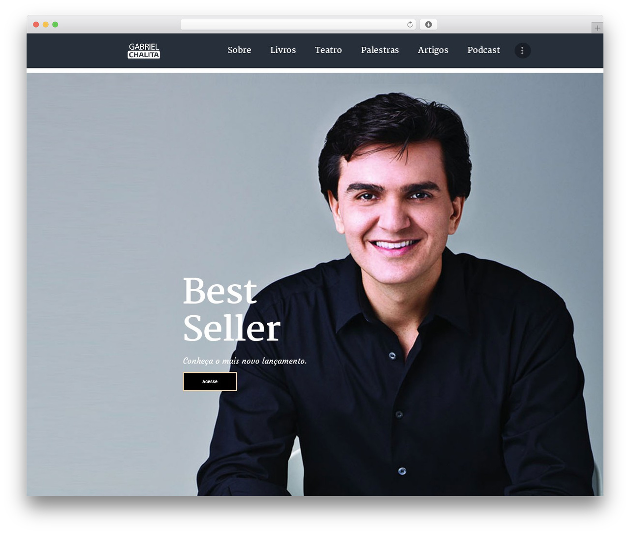 RyanCole theme WordPress - gabrielchalita.com.br