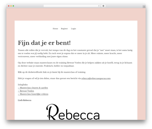 Poppyz WordPress plugin - vanrationaargevoel.nl