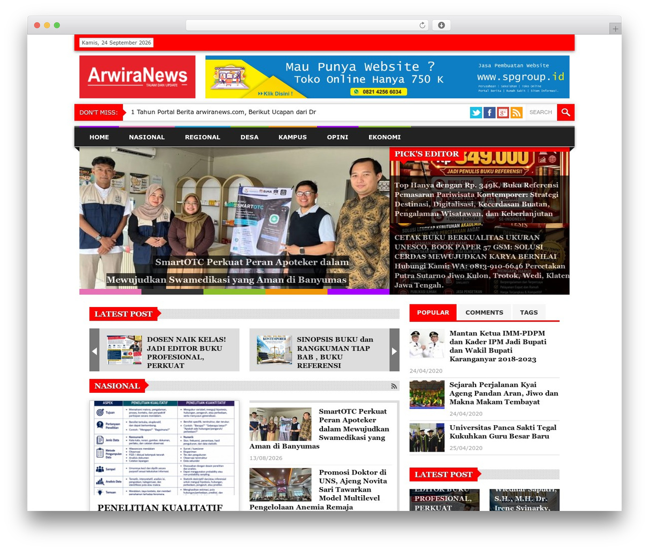 Theme WordPress kabar - arwiranews.com Theme WordPress kabar - arwiranews.com