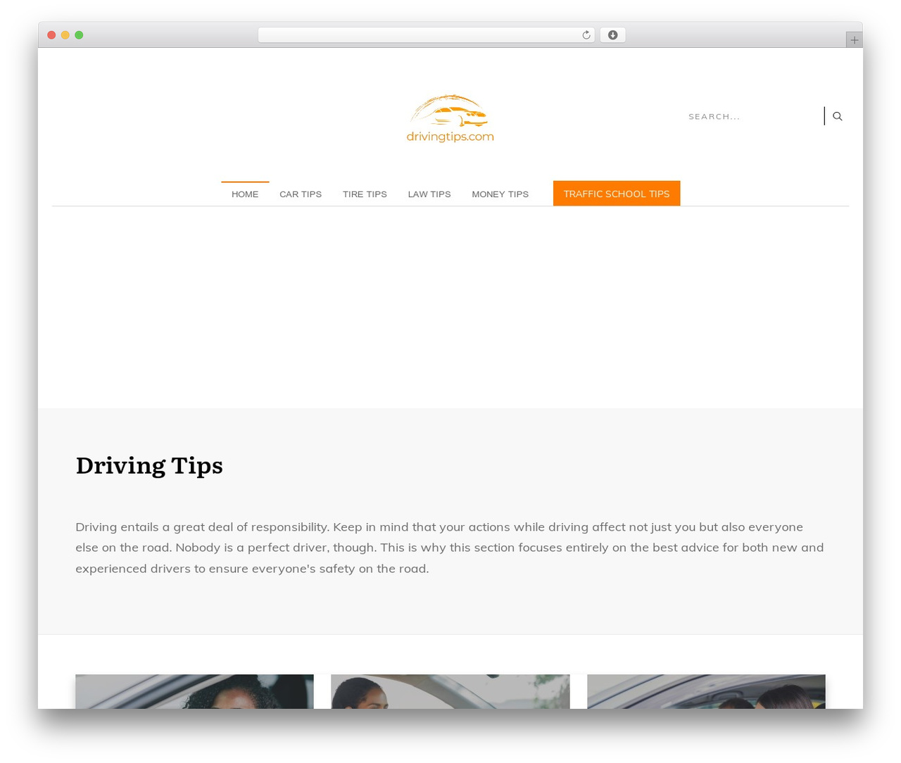 Thrive Theme Builder WP theme - drivingtips.com Thrive Theme Builder WP theme - drivingtips.com