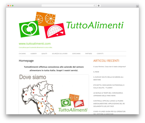 Tiny Framework best free WordPress theme - tuttoalimenti.com Tiny Framework best free WordPress theme - tuttoalimenti.com
