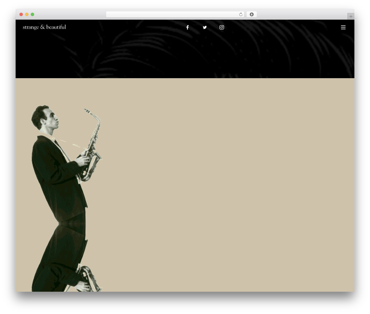Tune WordPress theme - strangeandbeautiful.com Tune WordPress theme - strangeandbeautiful.com