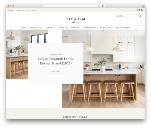 WordPress theme customTheme - www.vivandtimhome.com