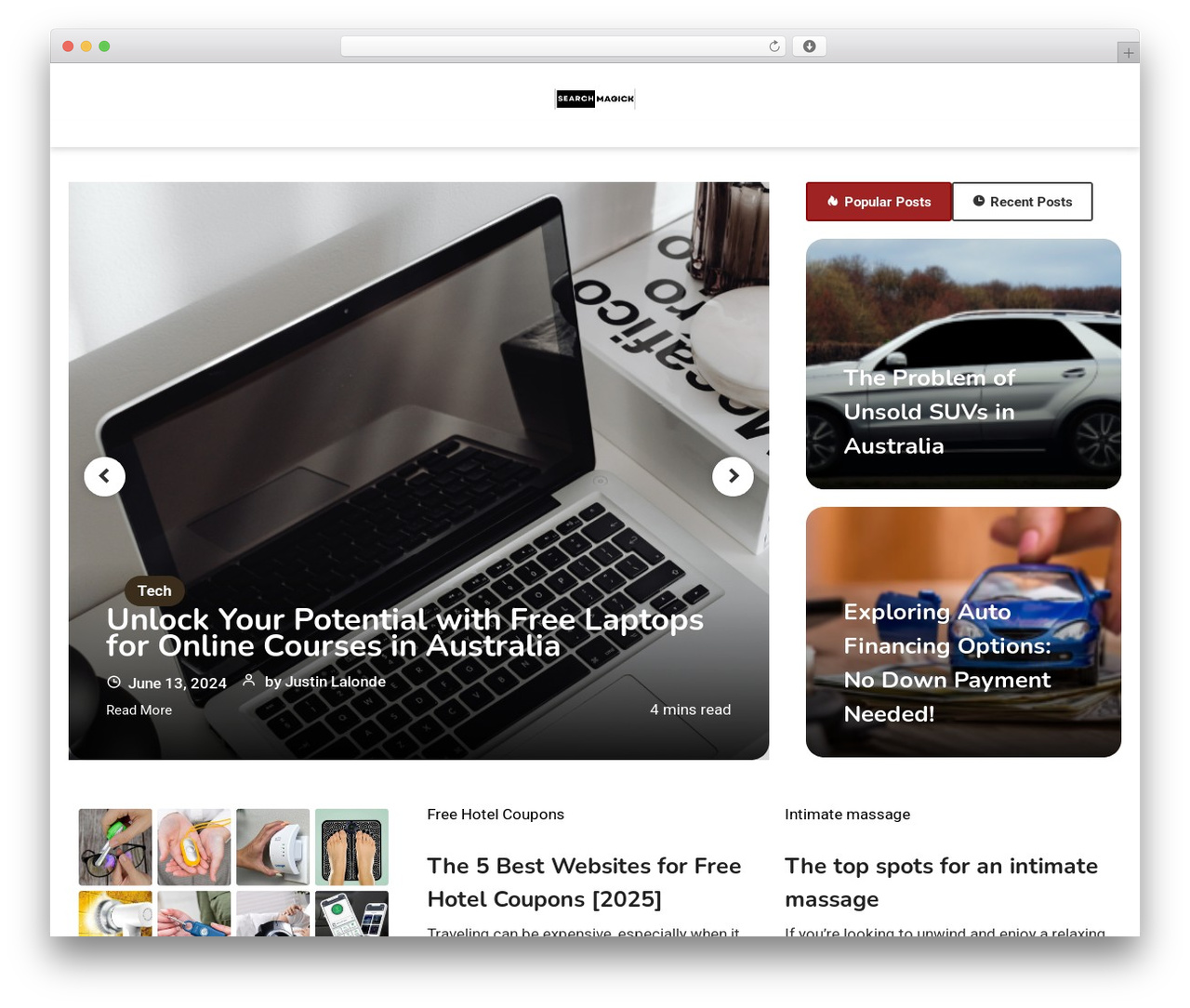 WordPress theme Articlewave Blog - searchmagick.com WordPress theme Articlewave Blog - searchmagick.com