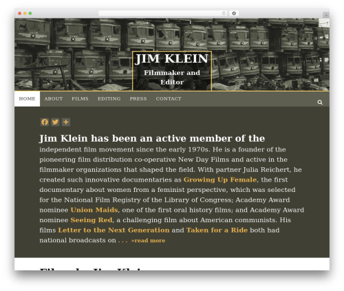 WordPress theme Simone - jimkleinfilmmaker.com WordPress theme Simone - jimkleinfilmmaker.com