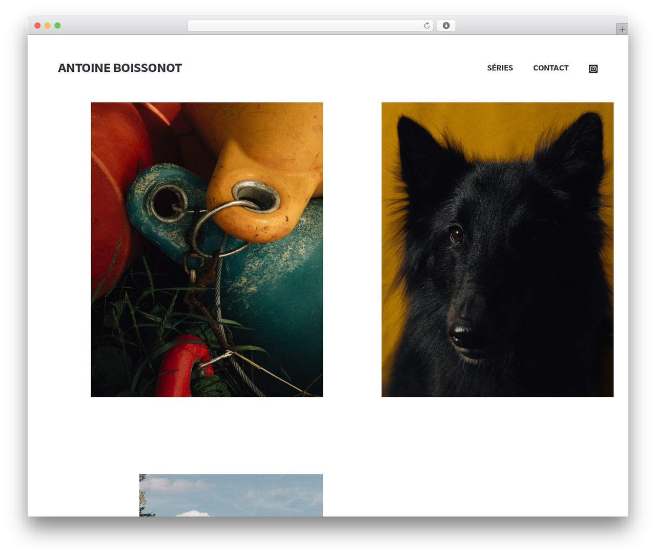Art Theme WordPress theme - antoineboissonot.com