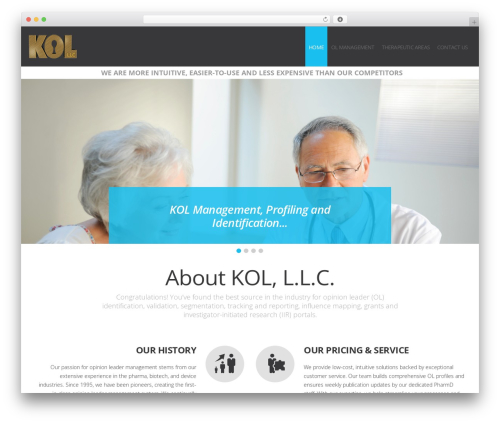 Cherry parallax WordPress plugin - kolonline.com