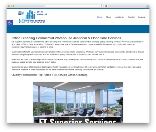 Catalyst theme WordPress - etsuperiorservices.com