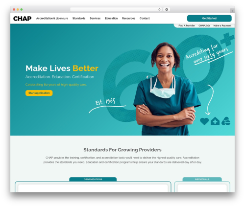 CHAP WordPress Theme best WordPress theme - chapinc.org