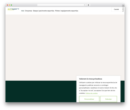 Keydesign framework WordPress plugin - acti-sport.com