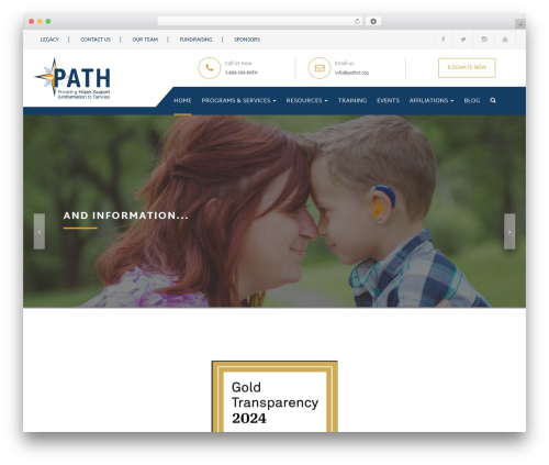 PathCT WordPress theme - pathct.org