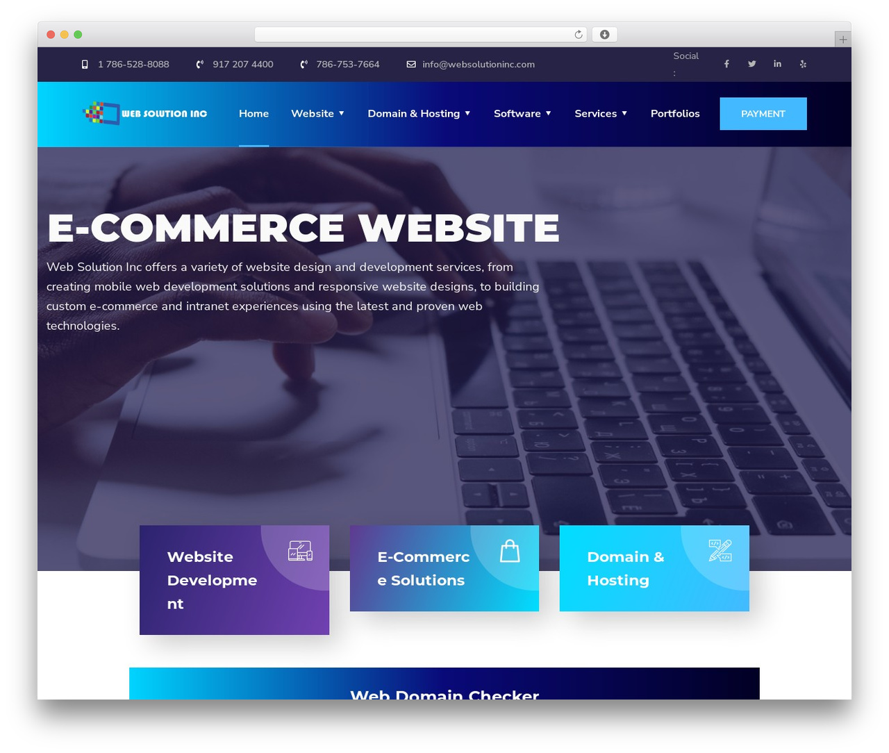 websolution premium WordPress theme - websolutioninc.com