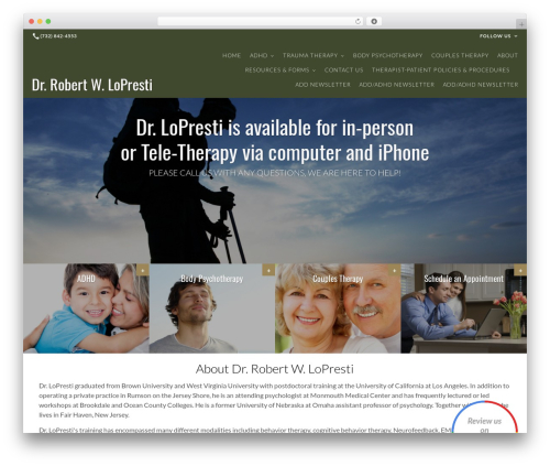 WordPress theme Beacon Theme - drlopresti.com