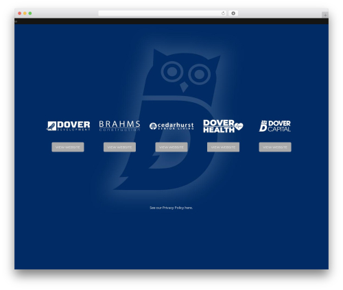 WordPress theme Onyx - dovercompanies.com