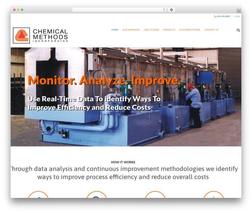 WordPress website theme cherry - chemicalmethods.com