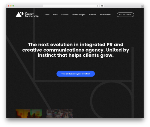 Cubez WP theme - theagencypartnership.com