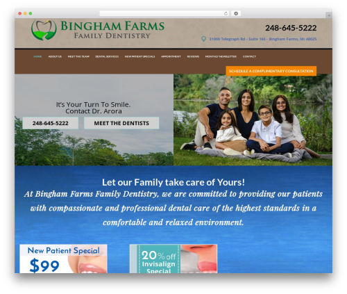 Testimonial Slider (testimonial-slider) free WordPress plugin - binghamfarmsdentist.com