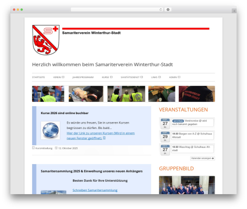 Simple facebook plugin WordPress plugin - samariter-ws.ch