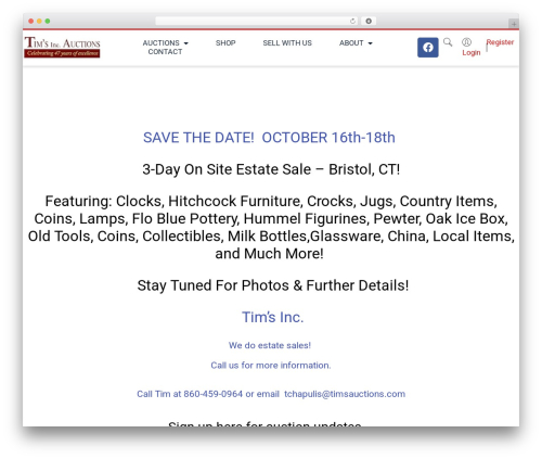 Wp hummingbird WordPress plugin - timsauctions.com