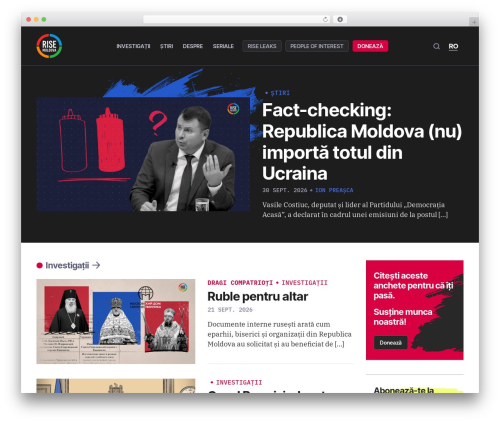 WordPress theme BootScore - rise.md