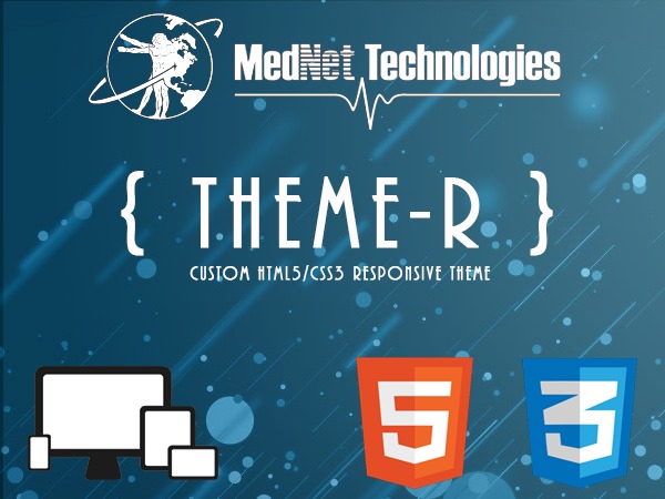 WordPress theme PRODUCTION RESPONSIVE THEME by MedNet Technologies