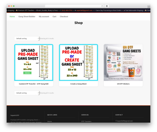 Theme customisations WordPress plugin - superbdtf.com