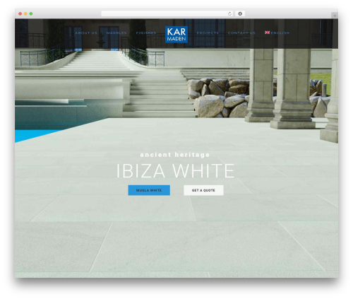 Architect best WordPress theme - karmaden.com