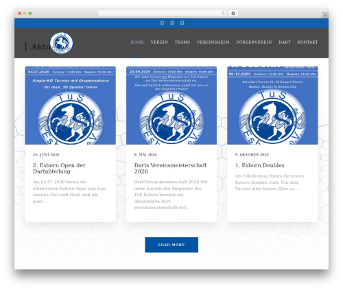 BigSlam WordPress theme - tus-esborn.de