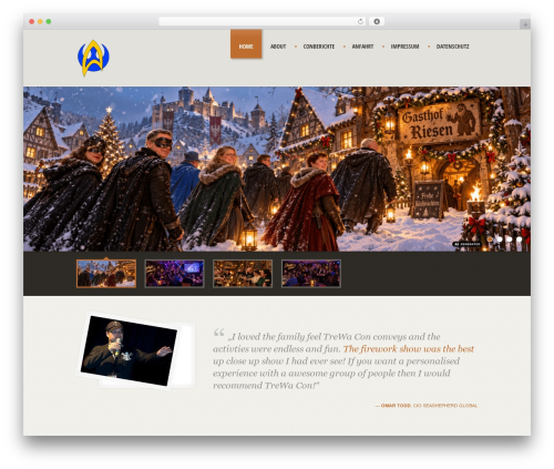 Blitz premium WordPress theme - trewacon.de