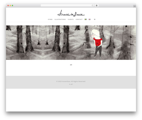 Create WordPress theme - traceinface.se