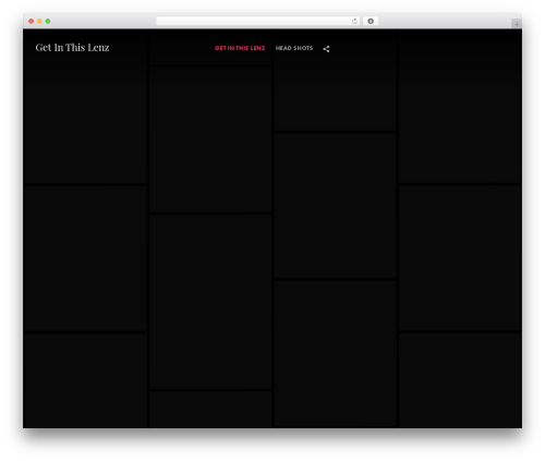 Flatbase theme WordPress - getinthislenz.com
