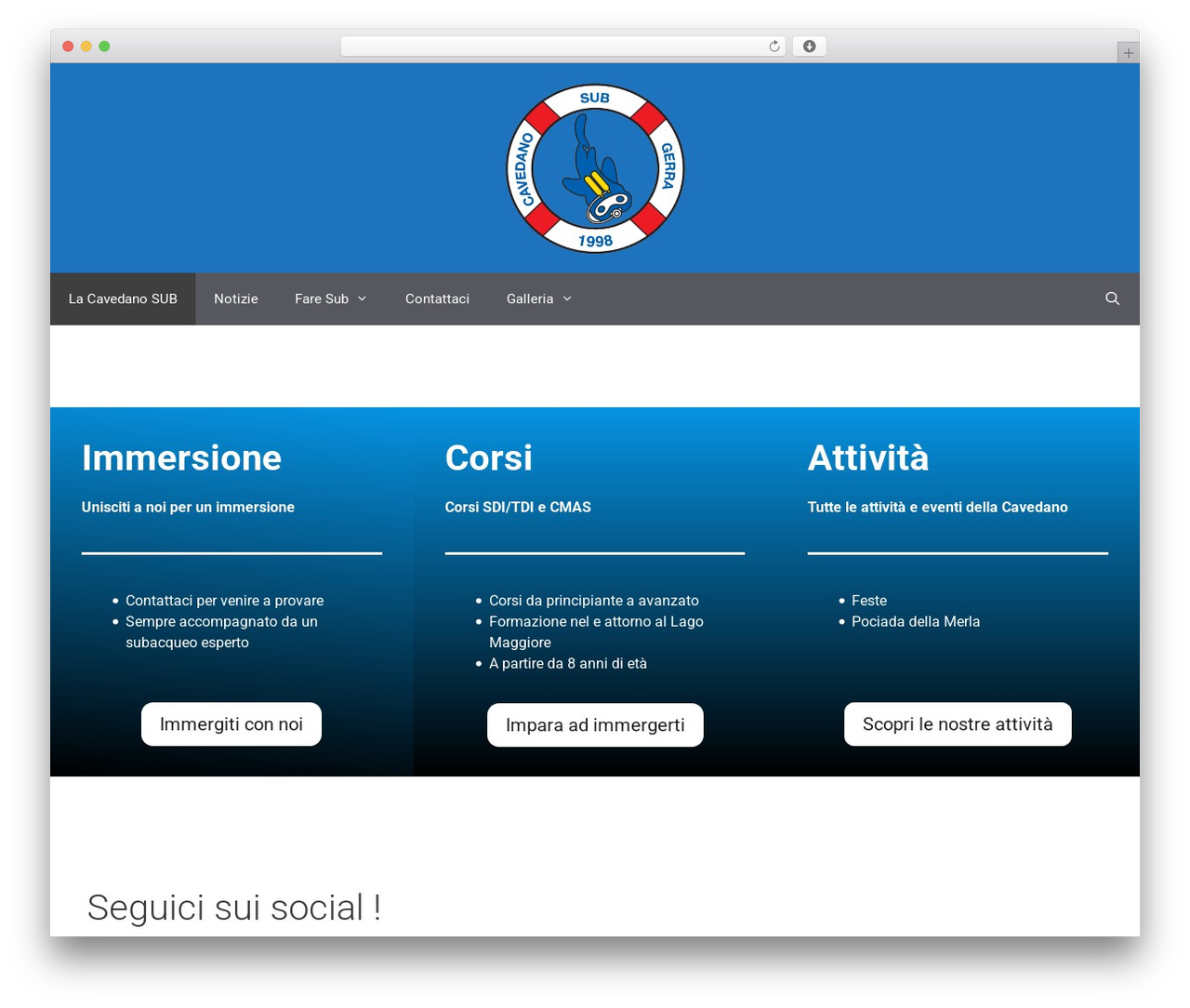 GeneratePress theme WordPress - cavedano.ch