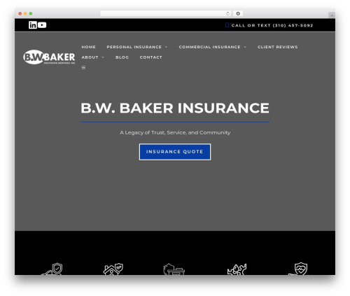 GeneratePress WordPress theme - bwbaker.com