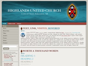 Highlands WordPress theme Highlands WordPress theme