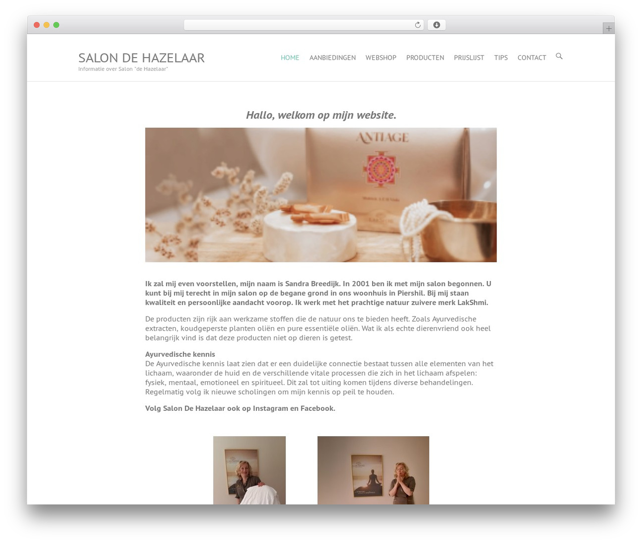 Interface WP theme - salondehazelaar.nl Interface WP theme - salondehazelaar.nl