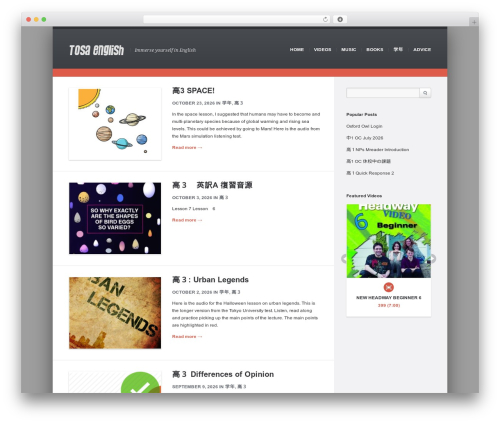 Jigsaw WP WordPress theme - tosaenglish.com Jigsaw WP WordPress theme - tosaenglish.com