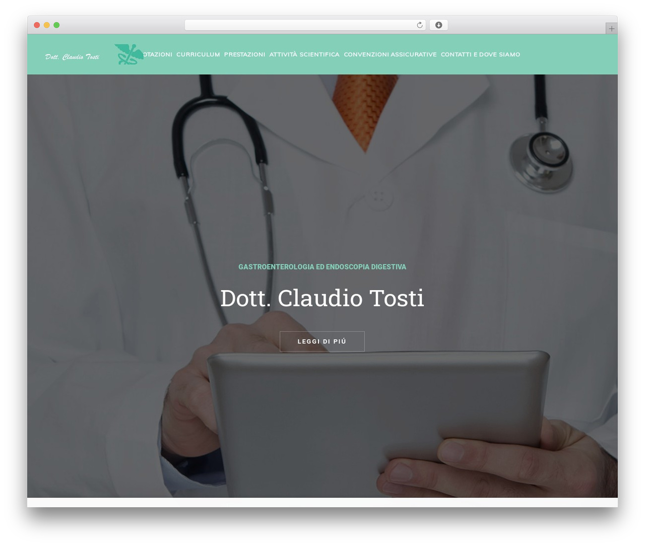 Overlap WordPress theme - tosticlaudio.it