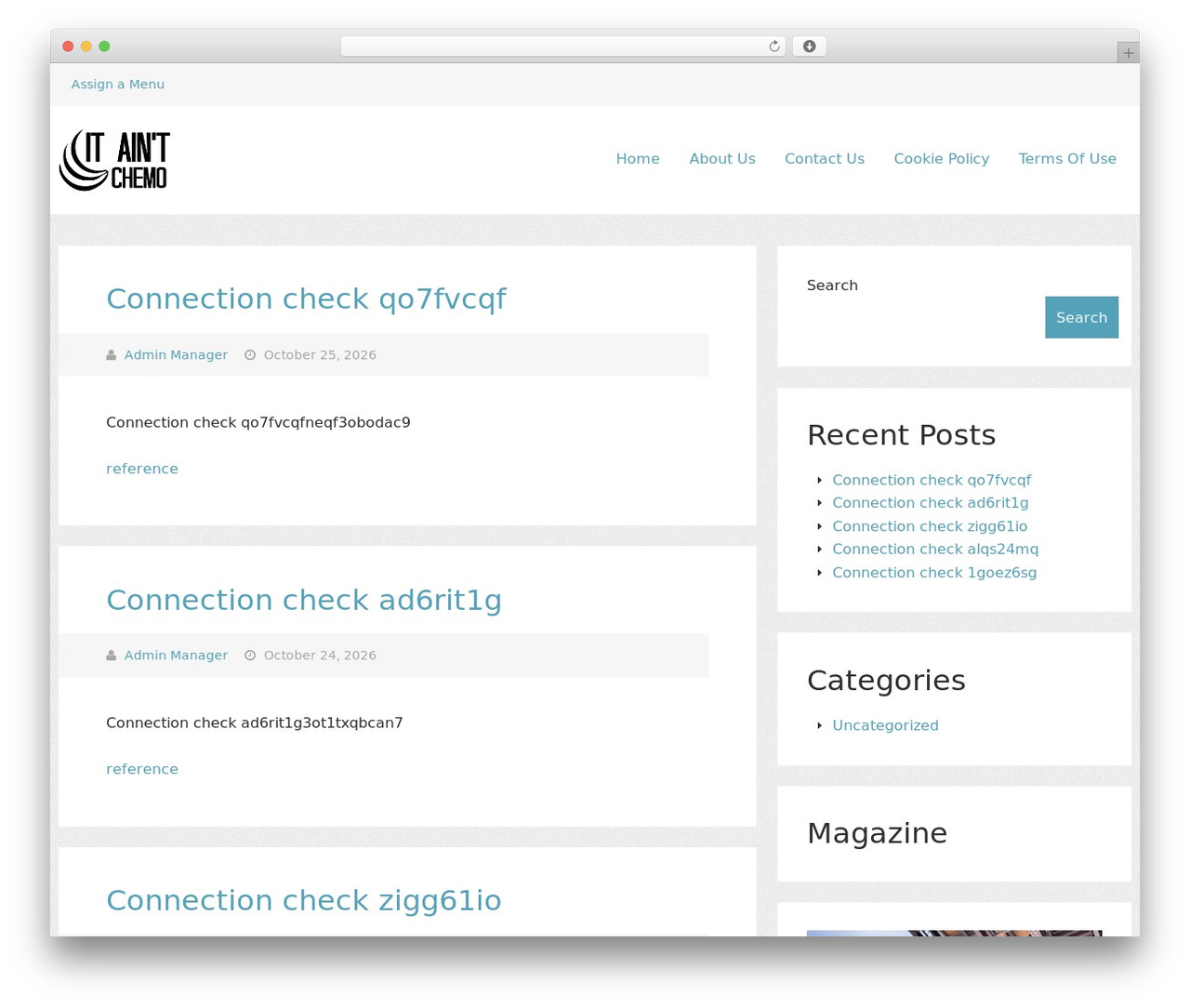 Structr WordPress website theme - itaintchemo.com Structr WordPress website theme - itaintchemo.com