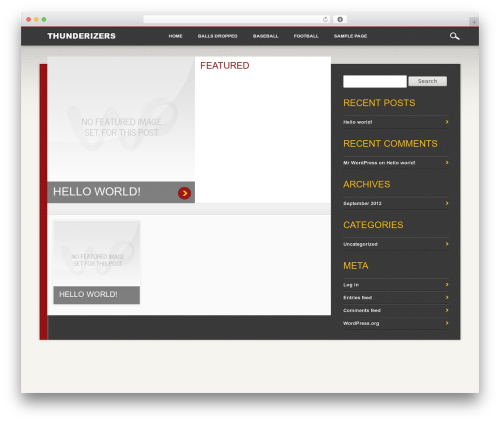 Theme WordPress Noteworthy - thunderizers.com Theme WordPress Noteworthy - thunderizers.com