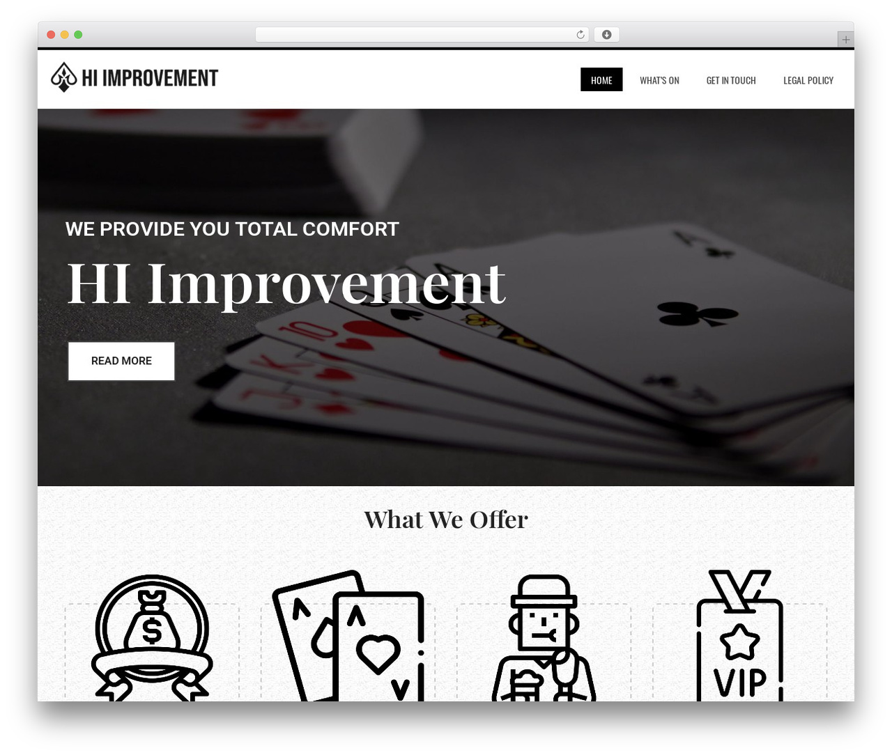 Total WordPress theme - hl-improvement.com